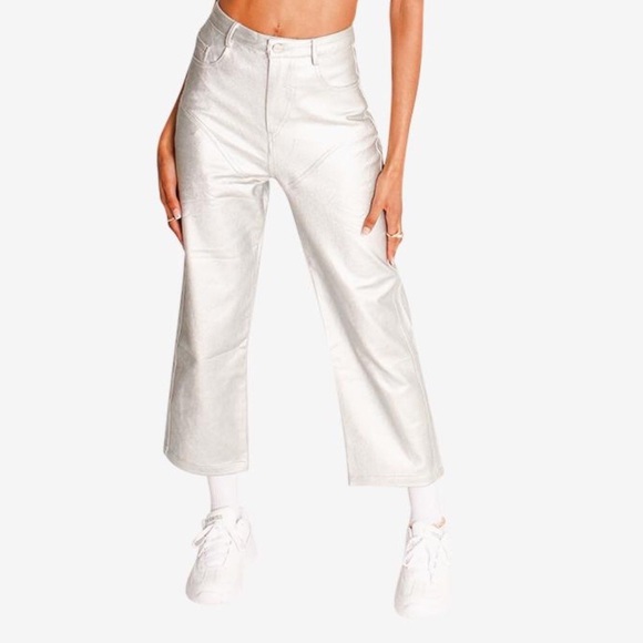 Silver Detailed Jeans - Brand New with Tags - Picture 5 of 8